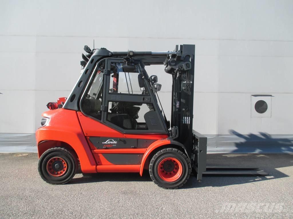 Linde H 80 D Dizel forkliftler