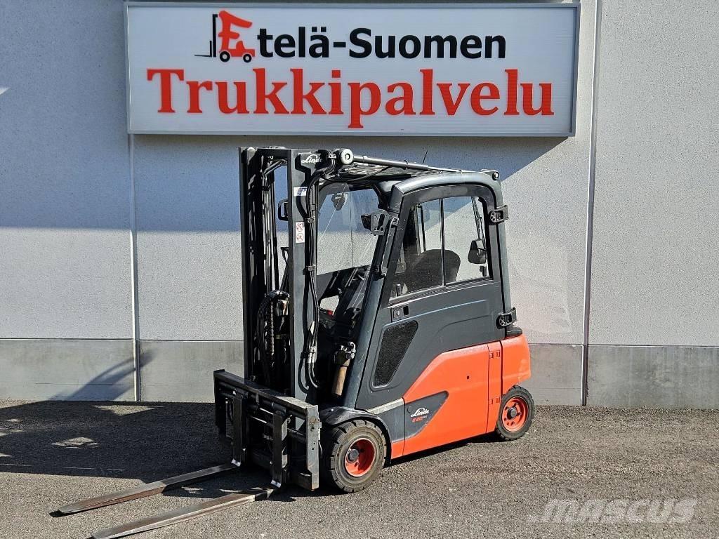 Linde E 20 PL-02 Elektrikli forkliftler