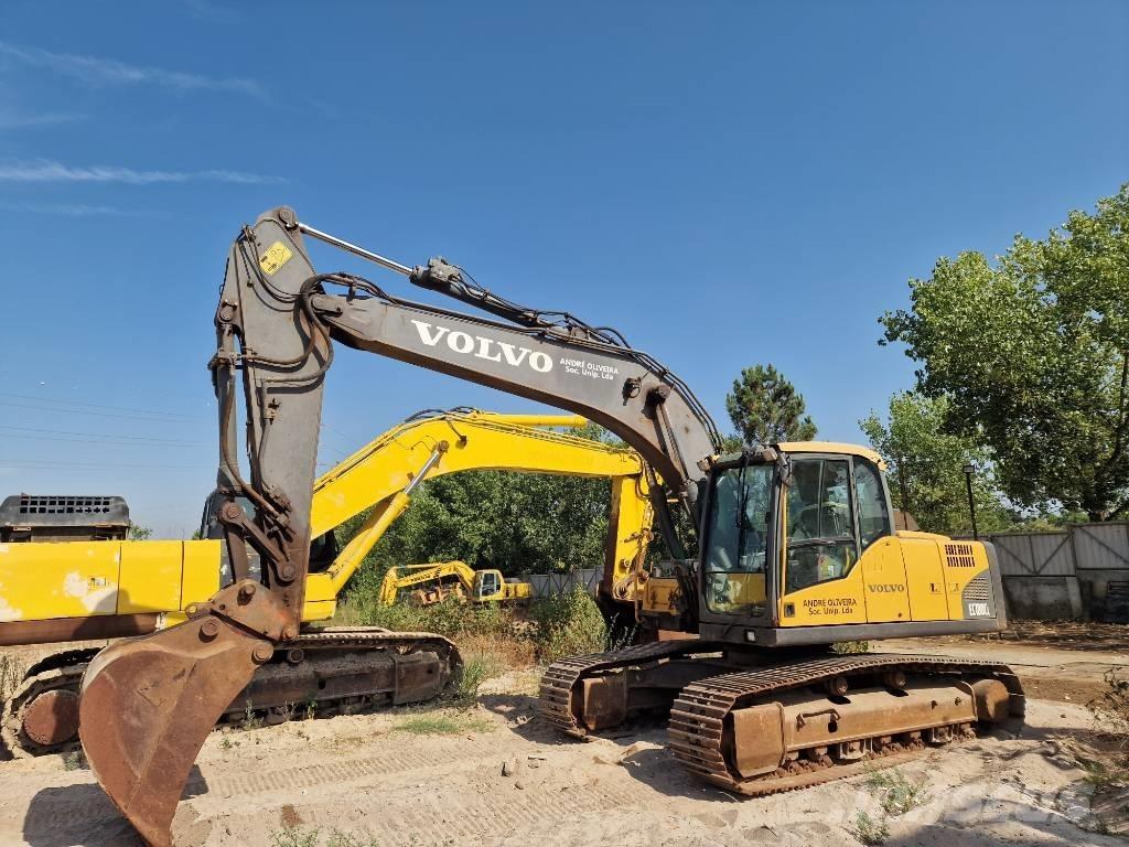 Volvo EC 180 C L Paletli ekskavatörler