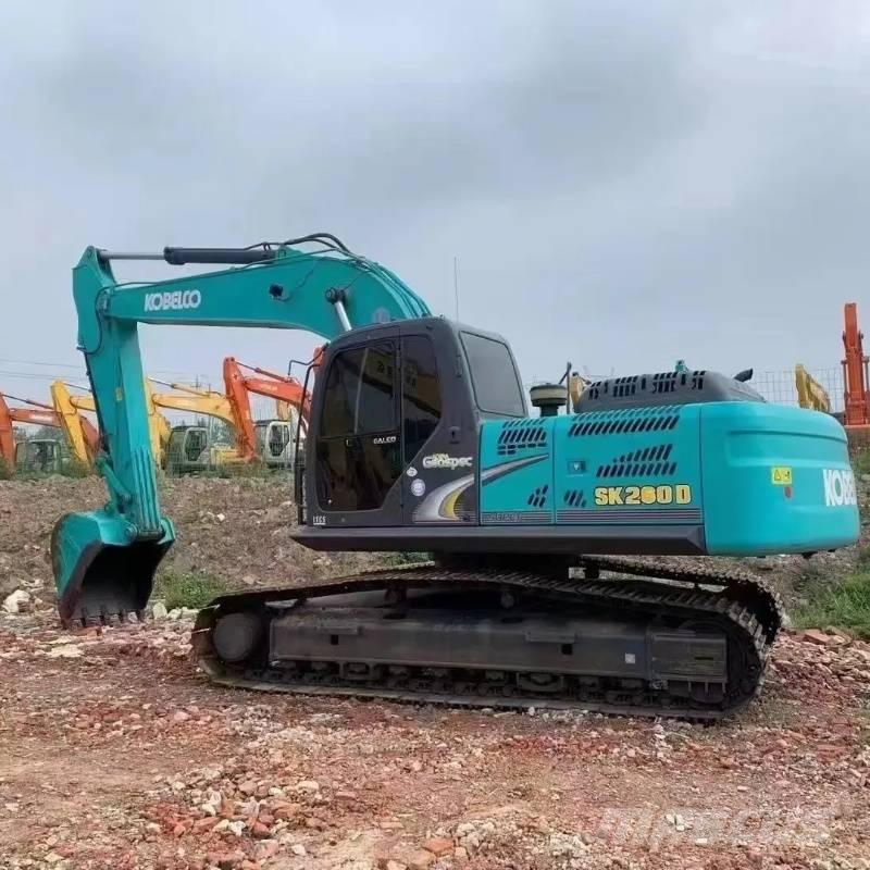 Kobelco SK260 Paletli ekskavatörler