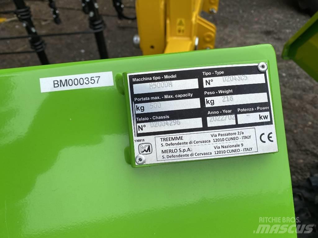 Merlo cingo m500d Paletli damperler