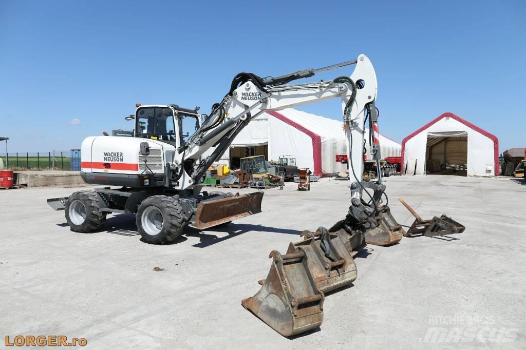 Wacker Neuson EW 100 Lastik tekerli ekskavatörler