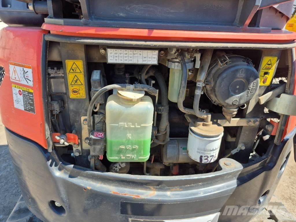 Kubota U 17 Mini ekskavatörler, 7 tona dek