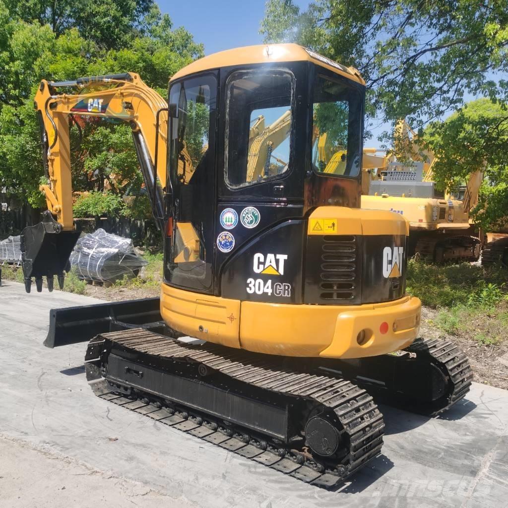 CAT 304 CR Mini ekskavatörler, 7 tona dek