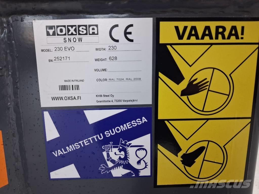 Oxsa 230 EVO Kar püskürtücüler