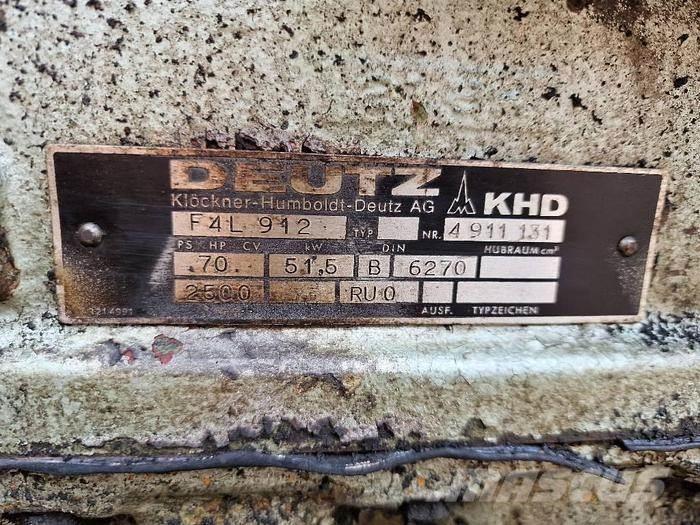  Engines F4L912 Diger aksam