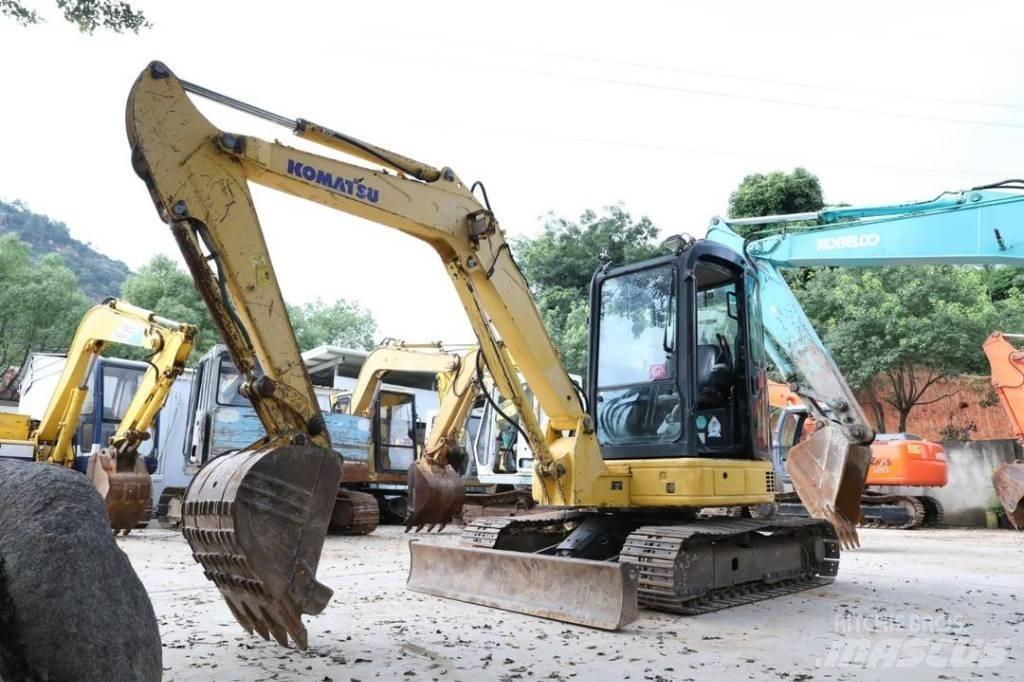 Komatsu PC 50 MR Mini ekskavatörler, 7 tona dek