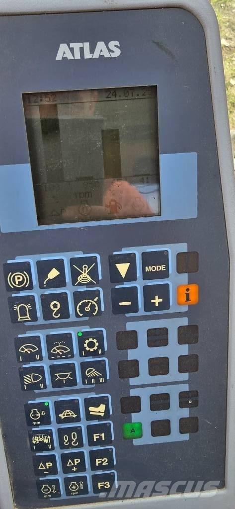 Terex TW 160 Lastik tekerli ekskavatörler