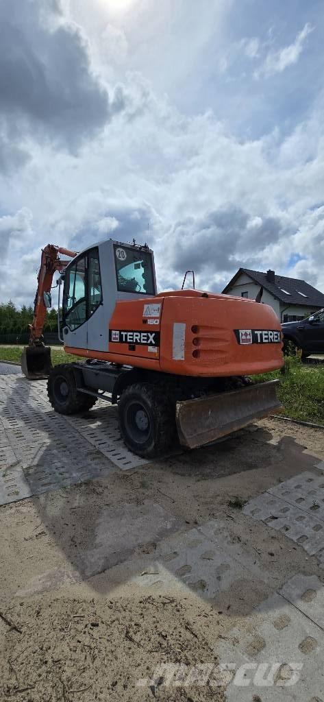 Terex TW 160 Lastik tekerli ekskavatörler