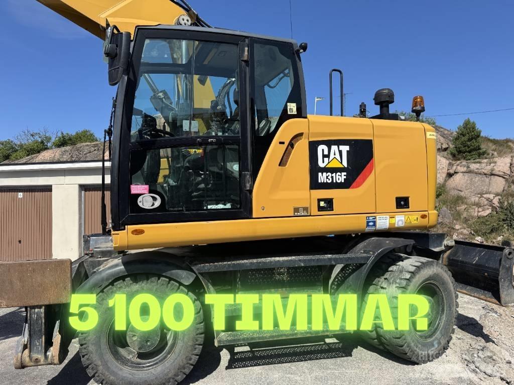 CAT M316F Lastik tekerli ekskavatörler