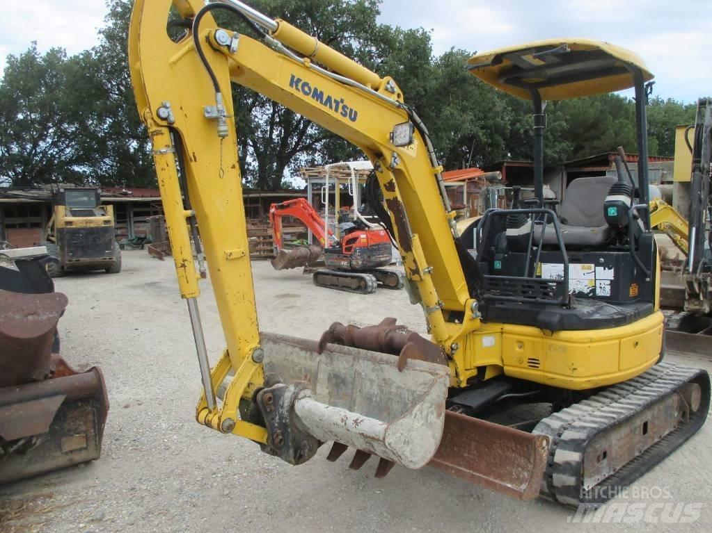 Komatsu PC 26 MR-3 Mini ekskavatörler, 7 tona dek