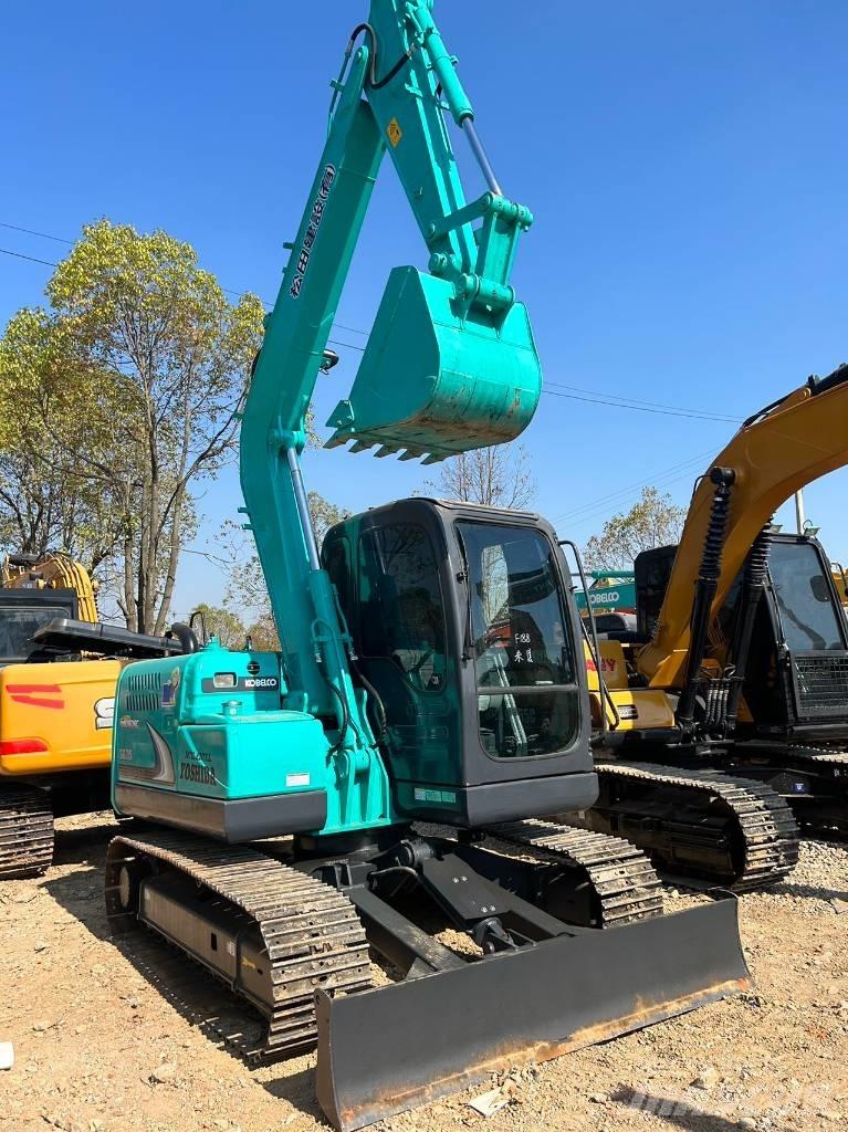 Kobelco SK 75 Mini ekskavatörler, 7 tona dek