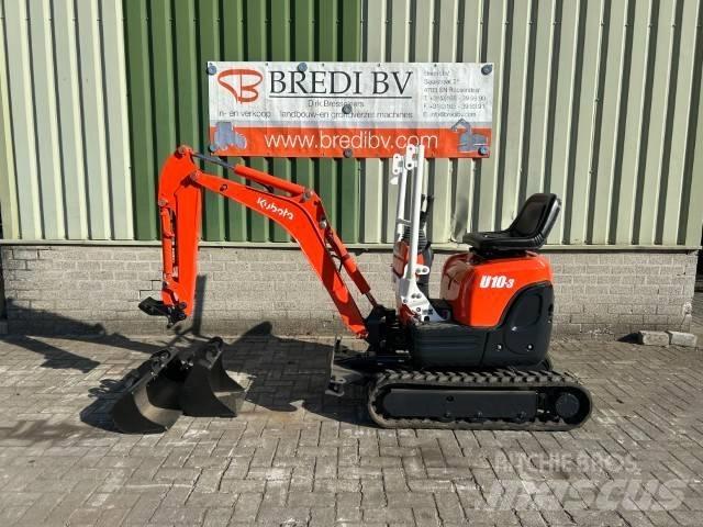 Kubota U 10-3 Mini ekskavatörler, 7 tona dek