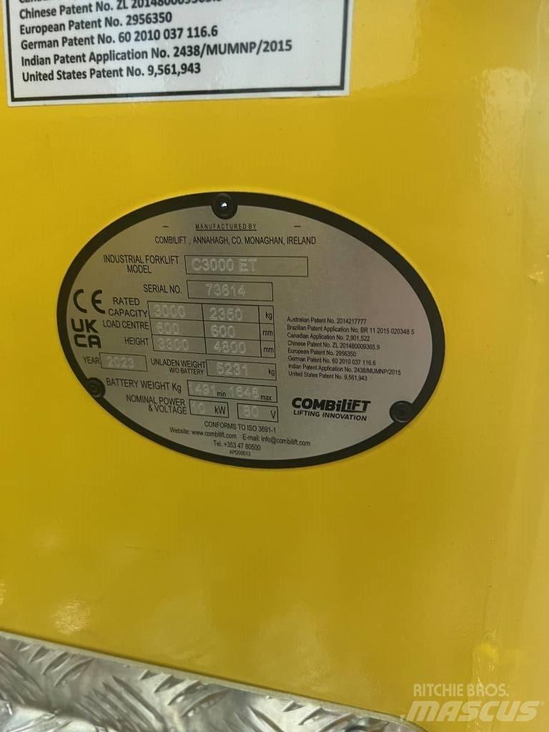 Combilift C3000ET Elektrikli forkliftler