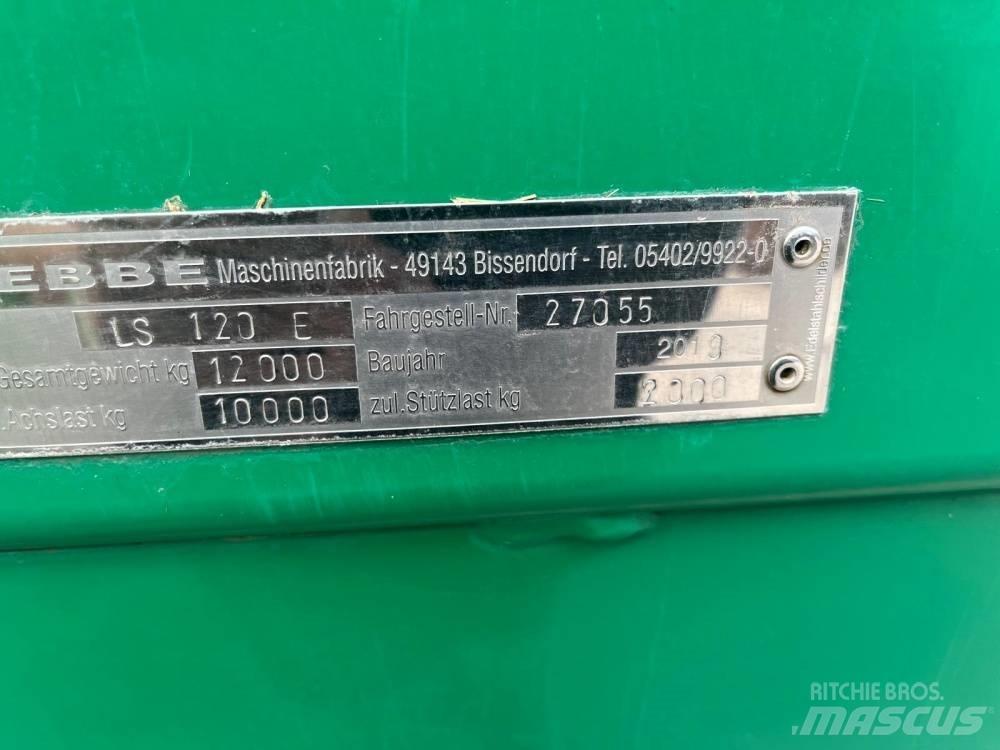 Tebbe 120 LS Gübre dagitma tankerleri