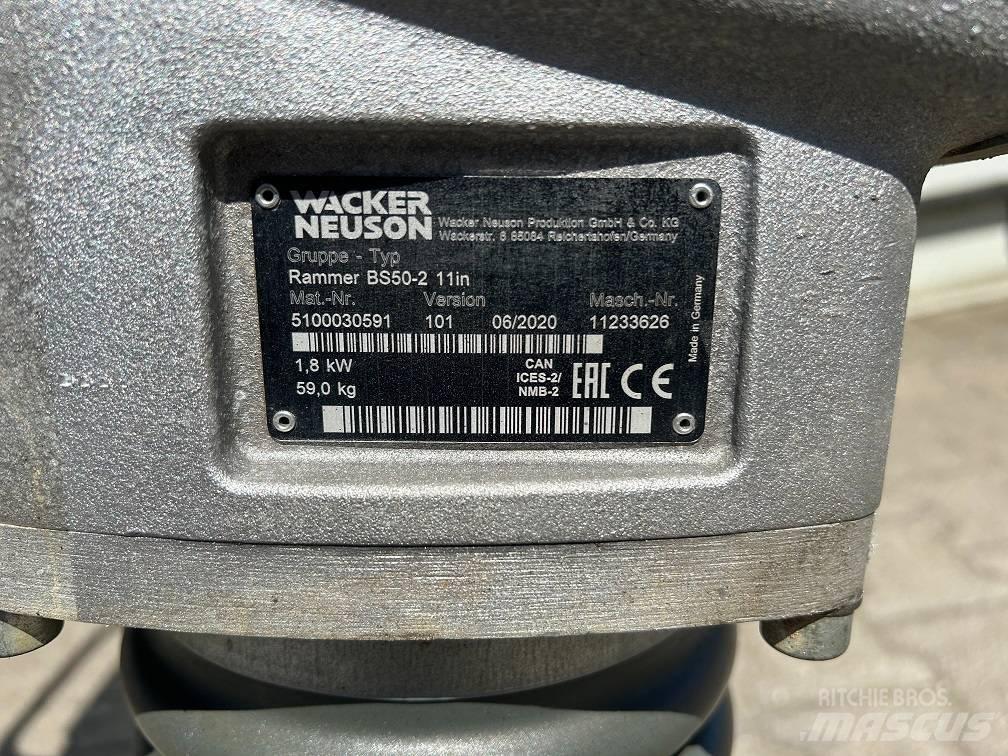 Wacker Neuson BS50-2 Sıkıştırma tokmakları