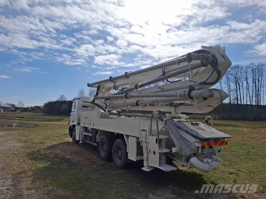 Mercedes-Benz Actros Beton pompaları