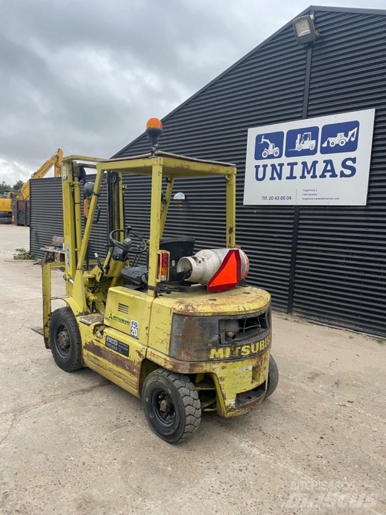 Mitsubishi FG20 LPG'li forkliftler