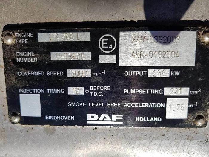  Engines WS268L Diger aksam