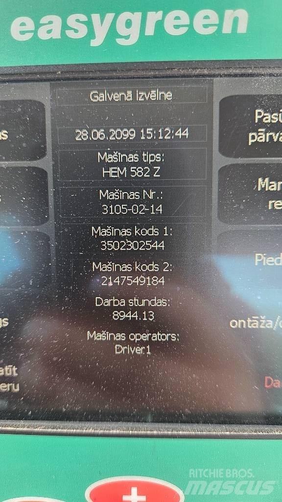 JENZ HEM 582 Z Ağaç öğütücüler