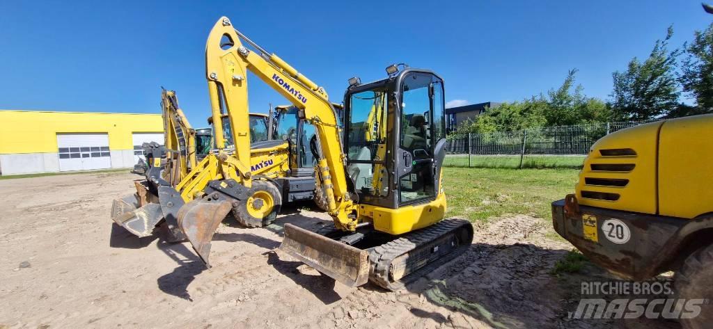 Komatsu PC 26 MR Mini ekskavatörler, 7 tona dek