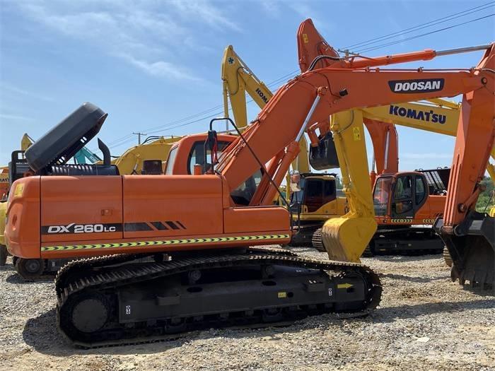 Doosan DX 260LC Paletli ekskavatörler