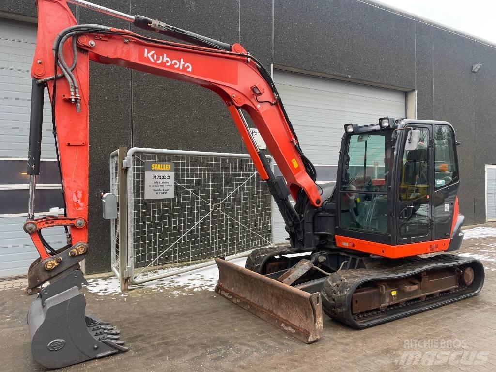 Kubota KX080-4a Midi ekskavatörler 7 - 12 t