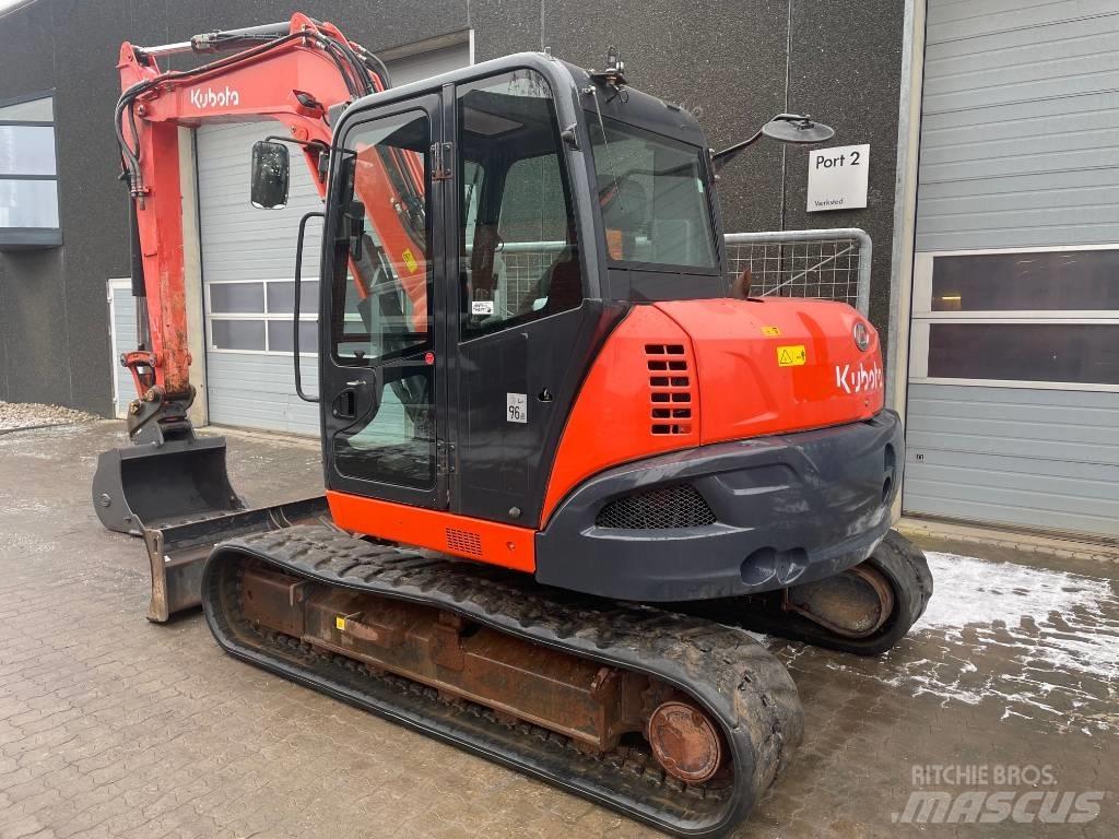 Kubota KX080-4a Midi ekskavatörler 7 - 12 t