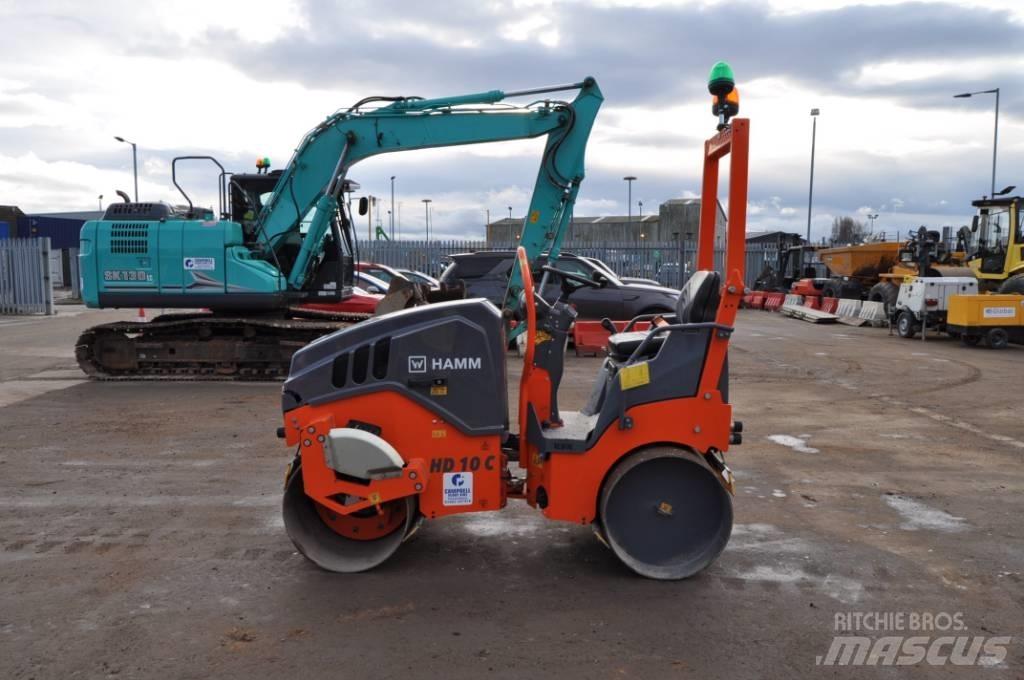 Hamm HD 10 C VV Çift tamburlu silindirler