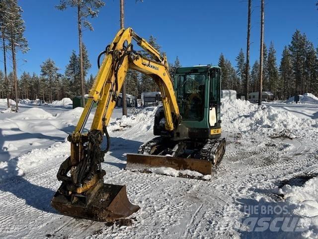 Yanmar Vio 50-U Mini ekskavatörler, 7 tona dek