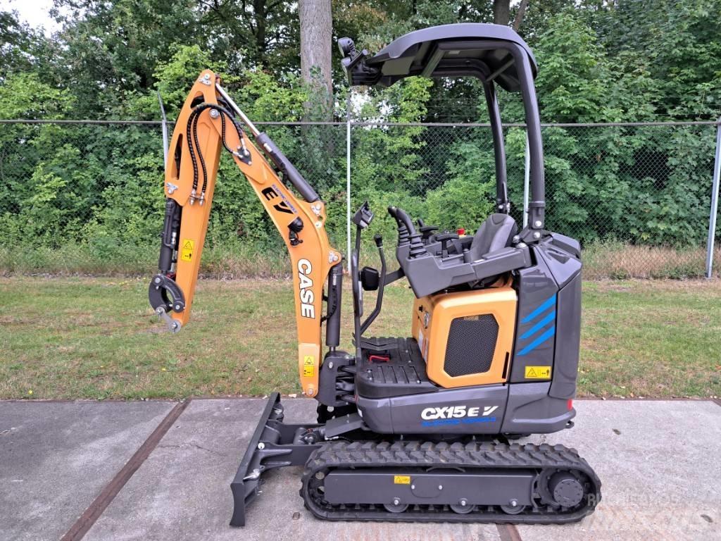 CASE CX15EV Mini ekskavatörler, 7 tona dek