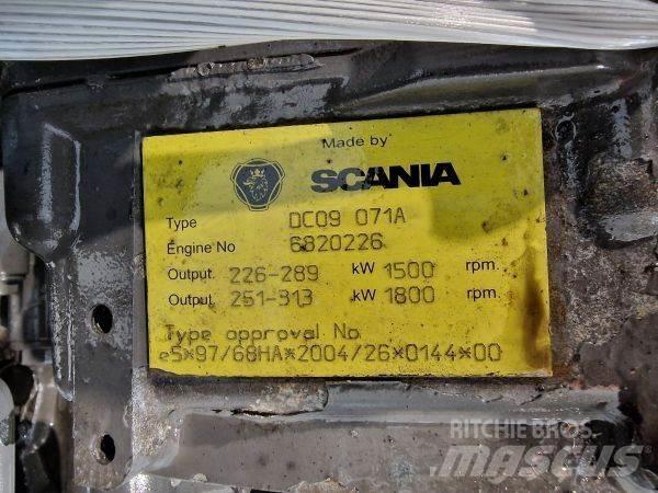 Scania DC09 71A Motorlar