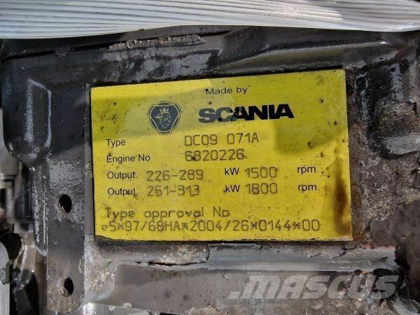 Scania DC09 71A Motorlar
