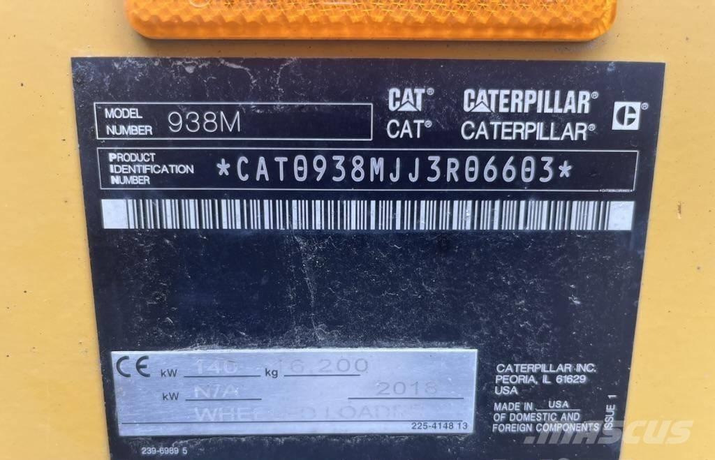 CAT 938 M Tekerlekli yükleyiciler