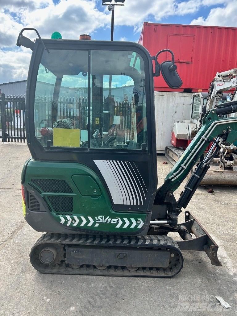 Yanmar SV 26 Mini ekskavatörler, 7 tona dek