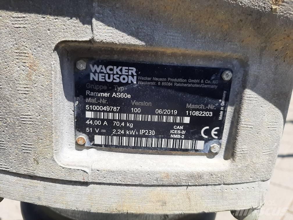 Wacker Neuson AS60e Sıkıştırma tokmakları