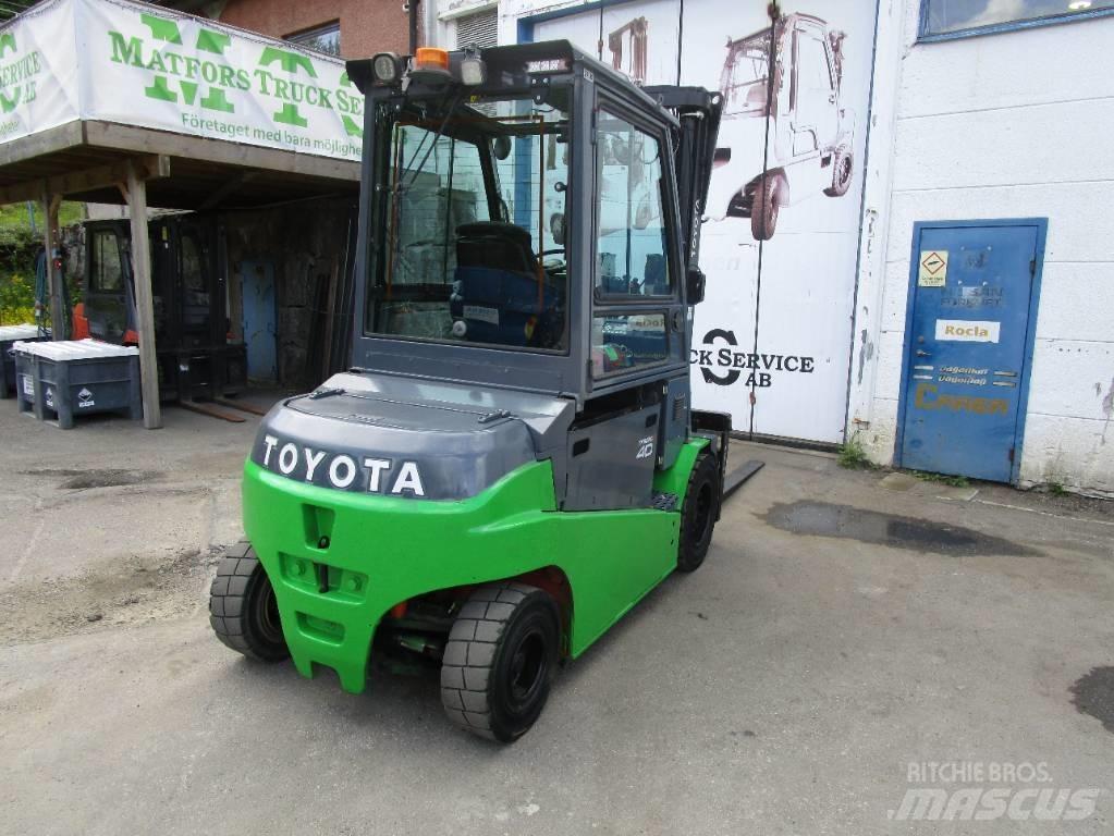 Toyota Elmotvikt Elektrikli forkliftler