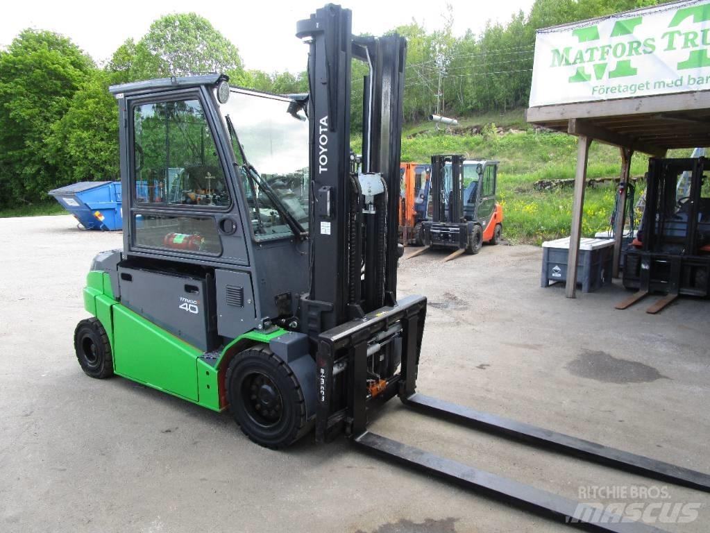 Toyota Elmotvikt Elektrikli forkliftler