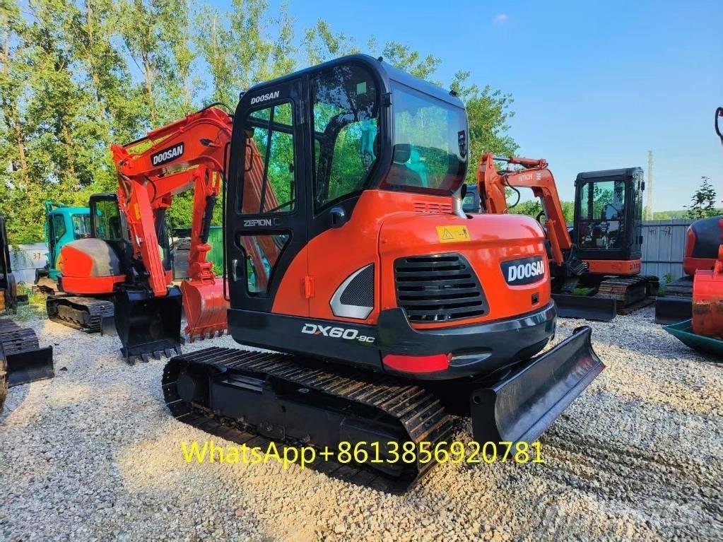 Doosan DX 60 Mini ekskavatörler, 7 tona dek