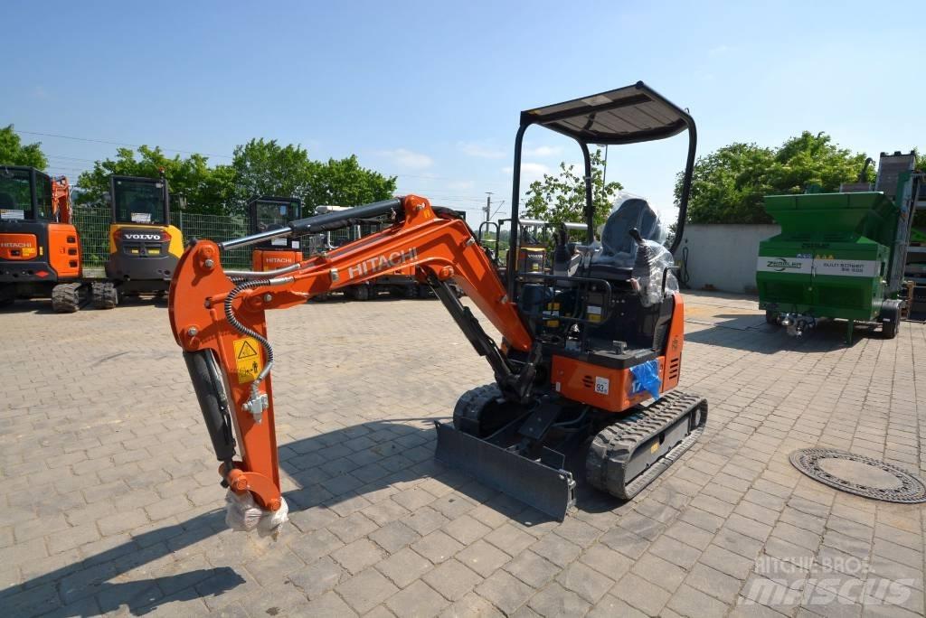 Hitachi ZX 17 U-6 Mini ekskavatörler, 7 tona dek