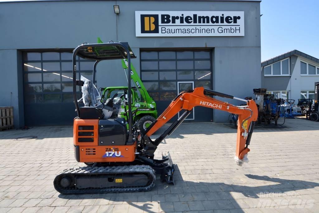 Hitachi ZX 17 U-6 Mini ekskavatörler, 7 tona dek