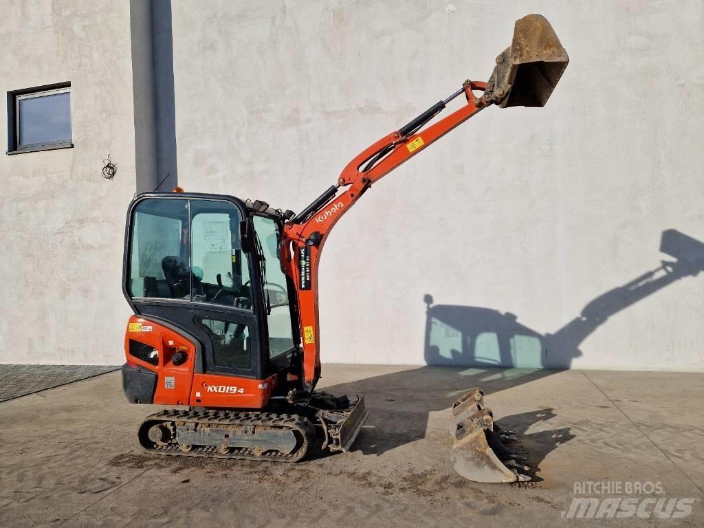 Kubota KX 019-4   P373 Mini ekskavatörler, 7 tona dek