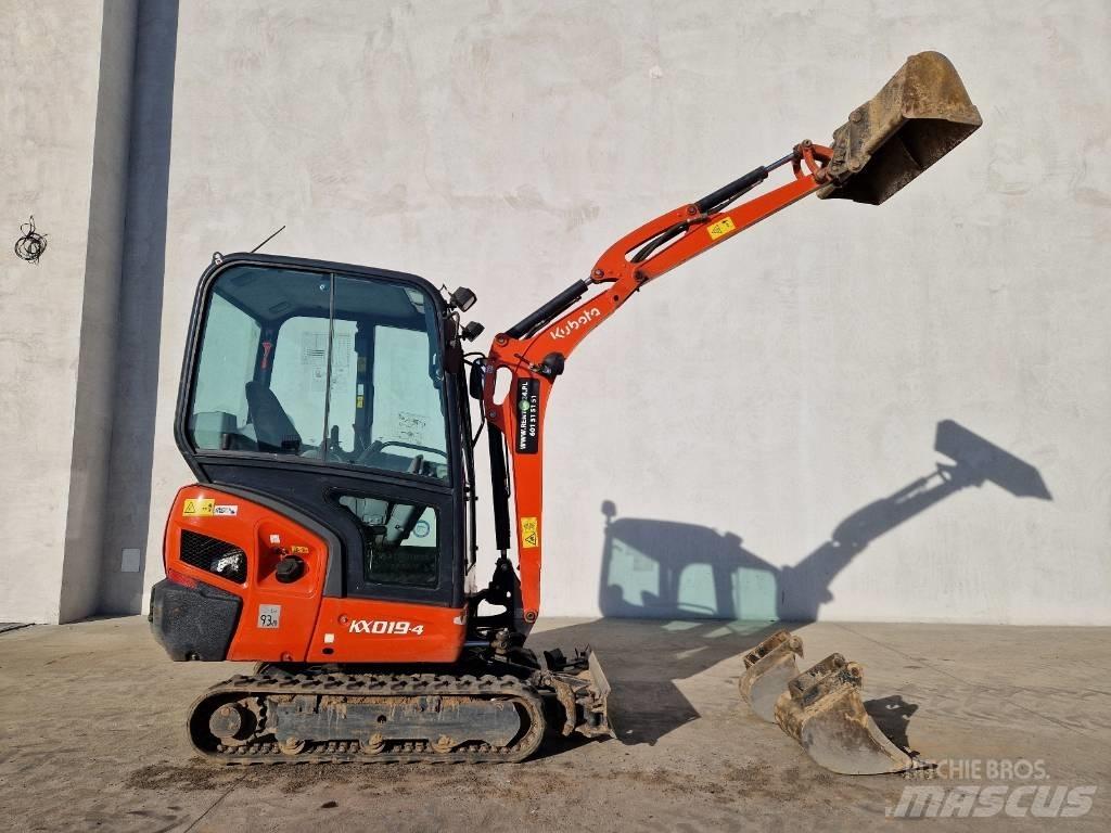 Kubota KX 019-4   P373 Mini ekskavatörler, 7 tona dek