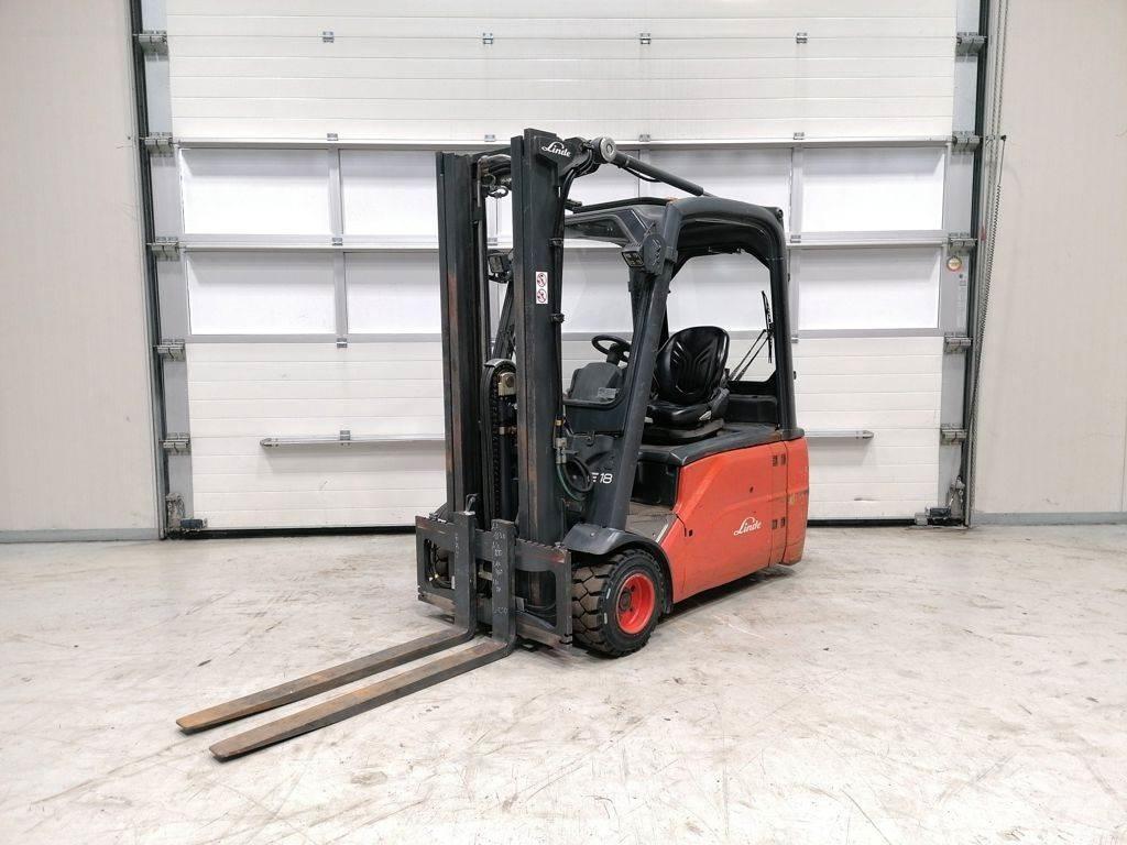 Linde E18L-01 Elektrikli forkliftler