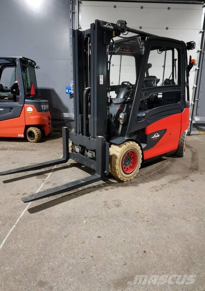 Linde E50HL-01 Elektrikli forkliftler