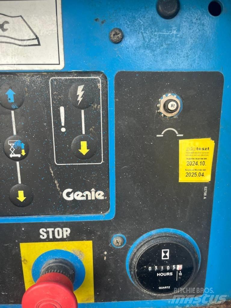 Genie GS 3384 RT Makasli platformlar