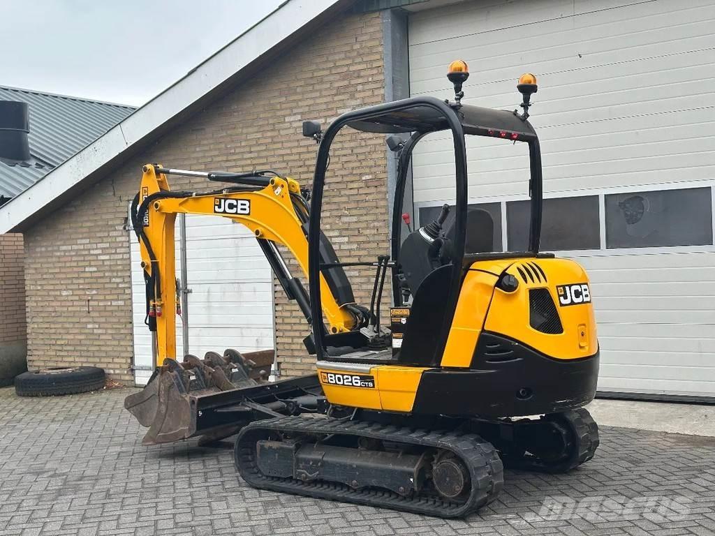 JCB 8026 CTS Mini ekskavatörler, 7 tona dek