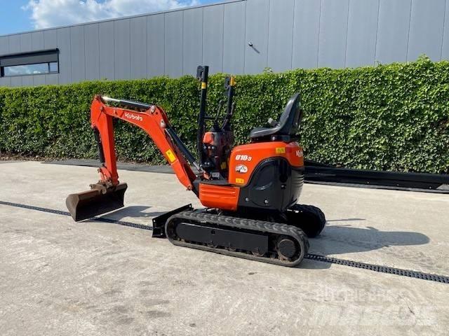 Kubota U 10-3 Mini ekskavatörler, 7 tona dek