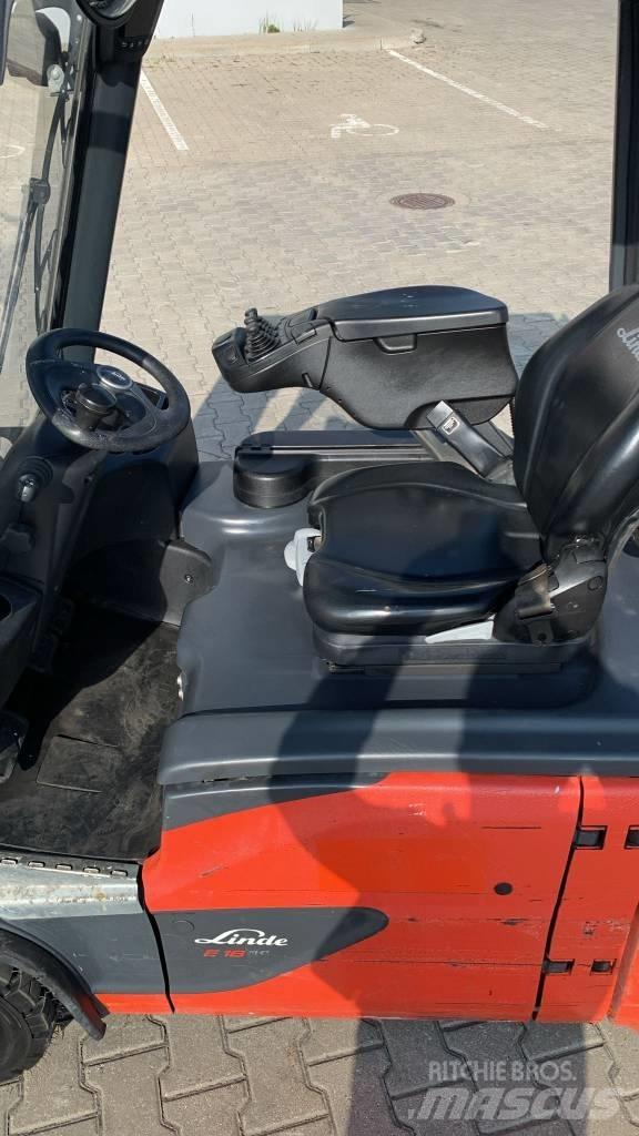 Linde E 18 Elektrikli forkliftler