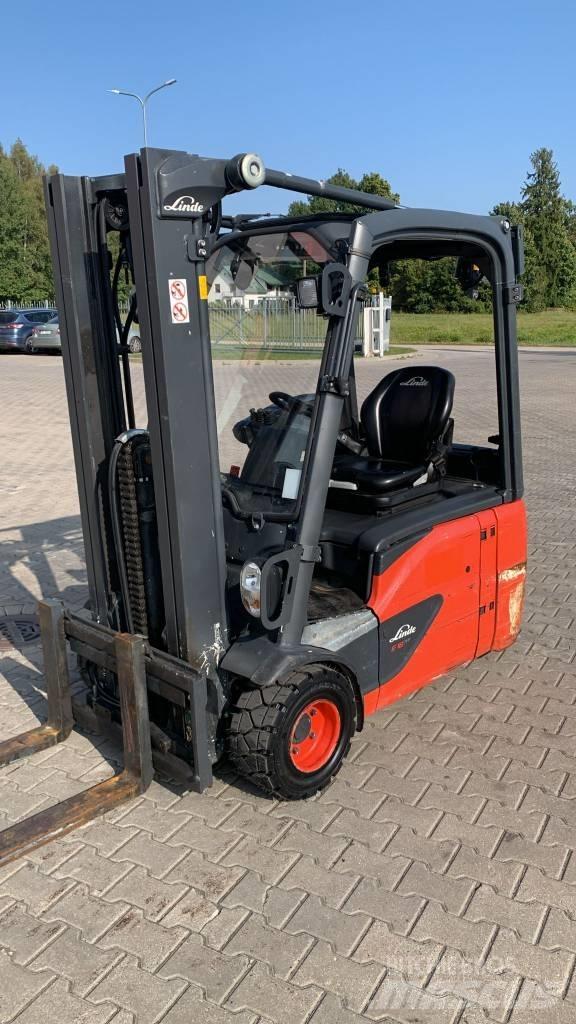 Linde E 18 Elektrikli forkliftler